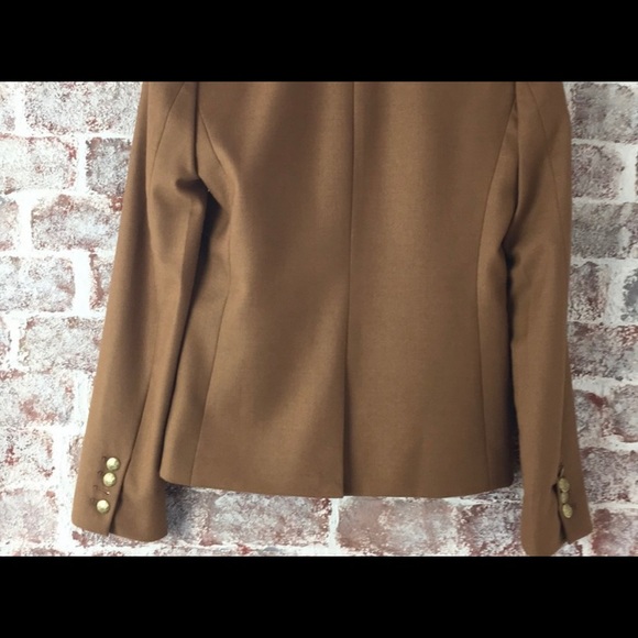 J. CREW wool camel blazer - Picture 9 of 9